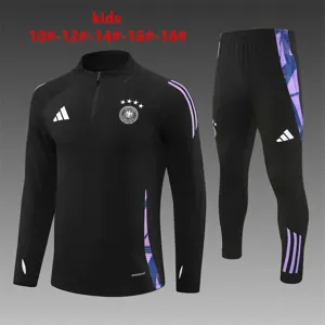 2024 Germany Kids Long Sleeve Training Suit Football Shirts