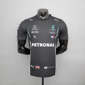 F1 Formula One racing suit; 2021 Mercedes Black