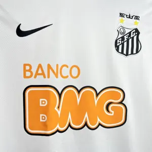 12-13 Santos Home Long Sleeve Retro Kit Vintage Shirt AAAAJersey Supplier Yupoo 1