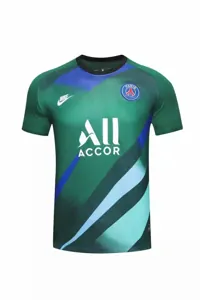 19-20 PSG Green Goalie Suit 12