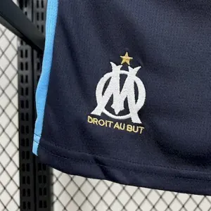 25-26 Olympique Marseille Away Kid Kits Youth Apparels Sino AAAAJersey Supply Yupoo 1