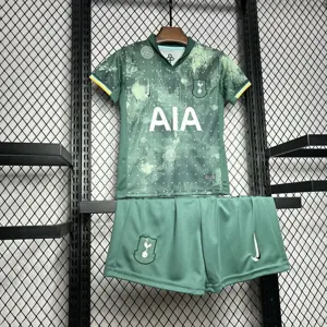 24-25 Tottenham Hotspur Third Kid Kits Youth Apparels Football AAAAJersey Yupoo 3