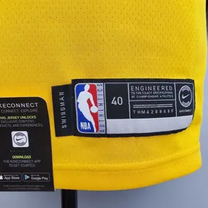 James #6 Lakers Round neck yellow 4