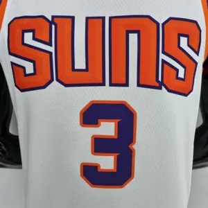 75th Anniversary Paul #3 Phoenix Suns White NBA Jersey 6