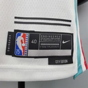 2022 season Leonard #2 Spurs City Edition white 5