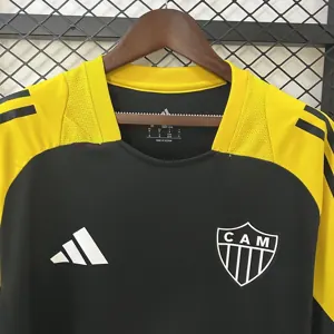 25-26 Atlético Mineiro Training Black Kit Soccer T-Shirt AAAAJersey Dropship Yupoo 4