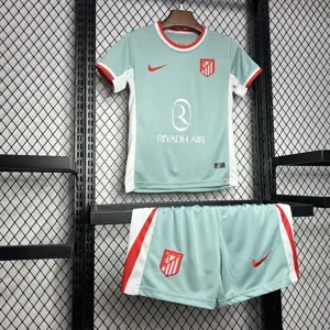 24-25 Atletico Madrid Away Kid Kit Youth Apparels Football AAAAJersey Yupoo 5