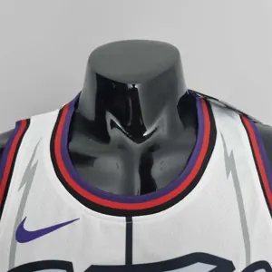 Toronto Raptors McGRADY#1 White NBA Jersey 8
