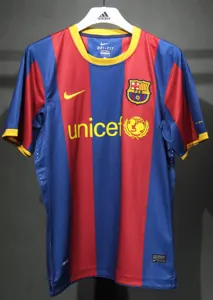 10-11 Barcelona Home Retro Kit Vintage Player Version Sino Shirt AAAAJersey Dropship Yupoo 4