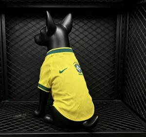 2026 World Cup Brazil Home Kit Pet Jersey Yupoo 3