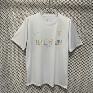 23-24 PSG White Balmain Shirt Special Edtion Kit Jersey Supplier Yupoo