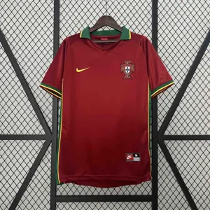 97-98 Portugal Home Retro Kit Vintage Shirt Football AAAAJersey Supplier