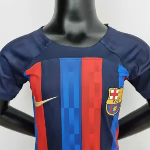 22-23 Barcelona home kids kit 8