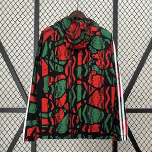 24-25 Arsenal Red&Green Windbreaker Jacket Football AAAAJersey Yupoo 2