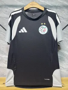 2026 Algeria Training Black KIt Player Version Soccer T-Shirt AAAAJersey Supply Yupoo 3