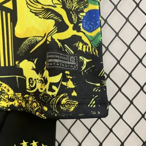 24-25 Brazil Jesus Yellow Special Kid Kits Youth Apparels AAAAJersey Supplier Yupoo 7