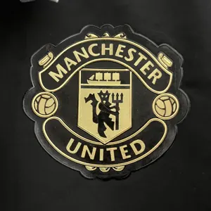 24-25 Manchester United Green and Black Reversible Windbreaker Double-Sides Jacket 4