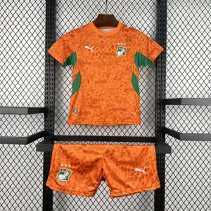 2026 World Cup Set Ivory Coast Home Kids Kit Football Youth Apparels AAAAJersey Supply Yupoo 6