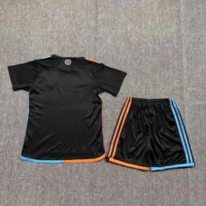 24-25 New York City Away Kid Kits Children Sets Jersey Supplier Yupoo 1