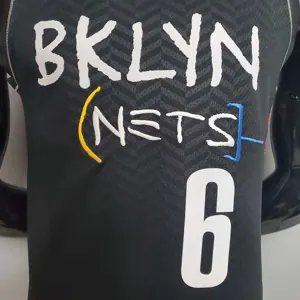 New Brooklyn Nets JORDAN#6 City Edition Black 1