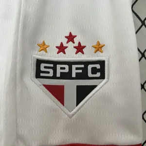 24-25 Sao Paulo Home Kid Kits Children Sets Football Replicas Yupoo 7