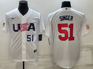 USA 2023 World Cup Baseball Jerseys 37