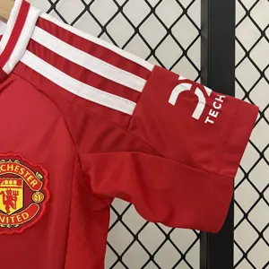 24-25 Manchester United Home Kid Kits Children Apparel AAAAJersey Wholesale Yupoo 4