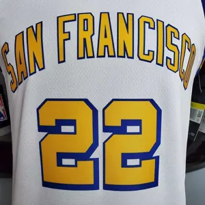 Warriors San Francisco WIGGINS#22 White 4