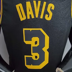 DAVIS #3 Lakers black 5