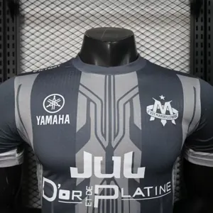 25-26 Marseille GreyYAMAHA OM X JUL Limited Edition Shirt Player Version été Kit AAAAJersey Yup 5