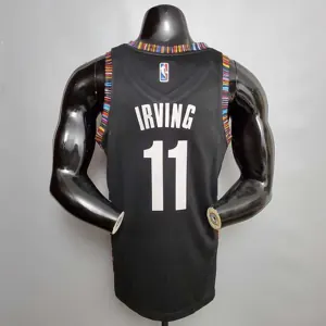 Irving #11 Brooklyn Nets City version black 2