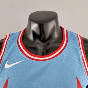Chicago Bulls BALL#2 Blue NBA Jersey 7