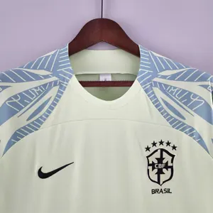 2022 Brazil training suit light green 6