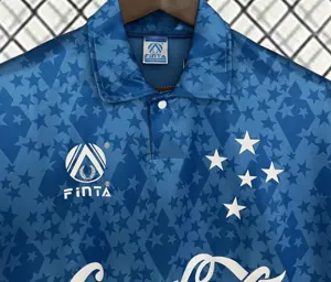 93-94 Cruzeiro Home S-XXL football t-shirt 3