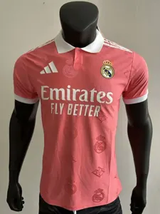25-26 Real Madrid Pink Kit Special Edition Player Version Soccer Jerseys Yupoo S-2XL