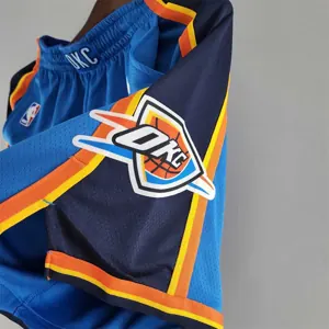 Oklahoma City Thunder NBA Shorts Blue 7