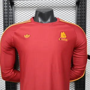 26-27 Roma Mens Casual Retro Style Football Long Sleeve T-Shirt AAAAJersey Wholesale Yupoo 1