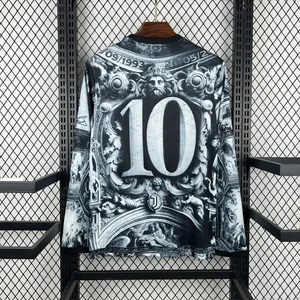 25-26 Juventus Del Piero Pre-Match Football Long Sleeve T-Shirt AAAAJersey Supplier Yupoo 4