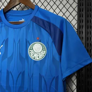 24-25 Palmeiras Training Blue Kit Soccer Unifrom AAAAJersey Dropshiping Yupoo 2