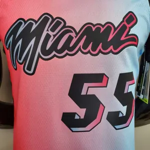New Miami Heat ROBINSON #55 City Edition Pink Blue Gradient Color 3