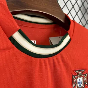 25-26 Portugal Home Kid Kits Youth Apparels Soccer AAAAJersey Yupoo 1