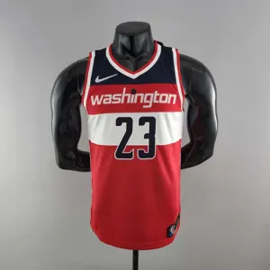 75th Anniversary JORDAN #23 Wizards Red, White and Blue NBA Jersey