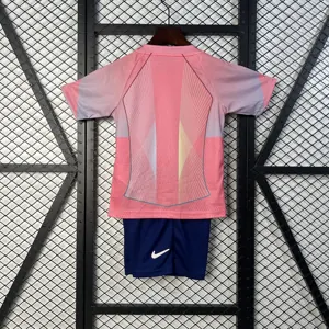 25-26 Barcelona Pink Special Edition Kid Kits Youth Apparels AAAAJersey Wholesale Yupoo-1 2