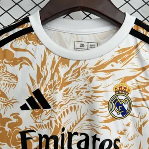 25-26 Real Madrid Special Edition Kids Kit Football Youth Apparels Dragon AAAAJersey Supply Yup 1