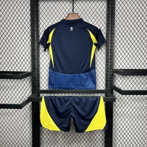 24-25 Al-Nassr Away Kid Kits Youth Apparels Football AAAAJersey Yupoo 1