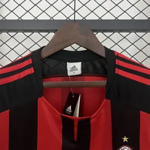 03-04 AC Milan Home Retro Kit Vintage Shirt AAAAJersey Dropship Yupoo 6