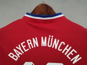 93-94 Bayern Munich home red blue 7