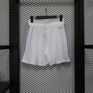 2025 Argentina 50th White Player Version Shorts AAAAJersey Supplier Yupoo 6