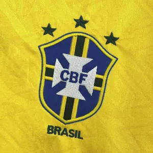 91-93 Brazil Home Retro Kit Vintage Shirt AAAAJersey Supplier Yupoo 4