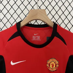 02-04 Manchester United Home Retro Kid Kits Youth Apparels AAAAJersey Wholesale Yupoo 2